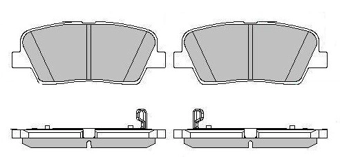 Pastillas delanteras Ford S-Max  (2006-2014)