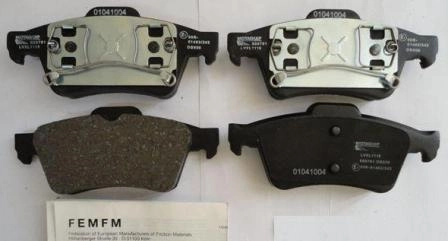 LVXL1118 Motaquip Pastillas freno traseras