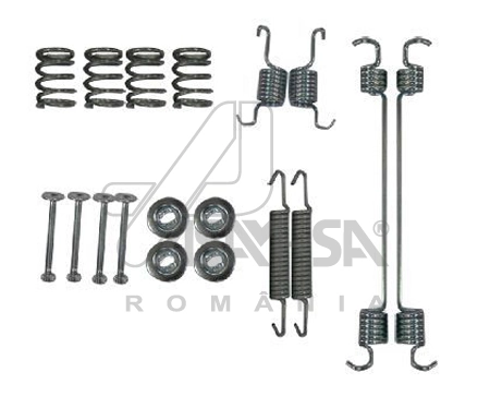 Kit de montaje de zapatas de freno traseras Dacia Sandero 1