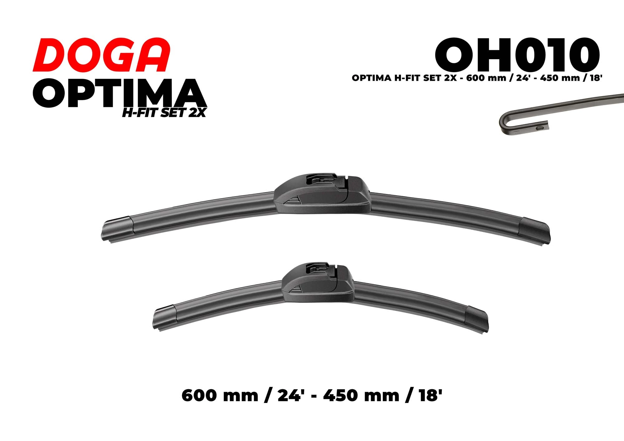 Comprar Juego de escobillas de luna delantera, 2 piezas Insignia  G09