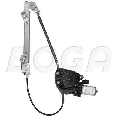 Mecanismo de elevalunas, puerta trasera derecha 0046739794 Fiat/Alfa/Lancia