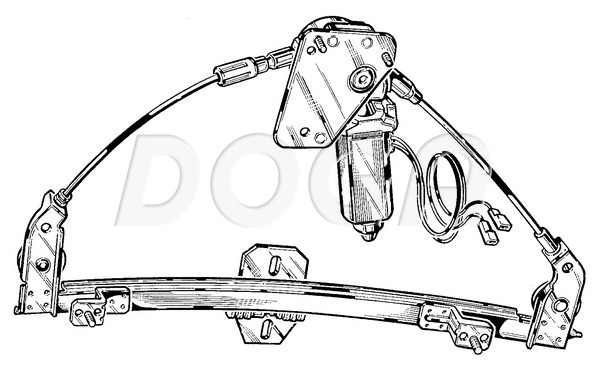 Elevalunas eléctrico Seat Ibiza I (021A)