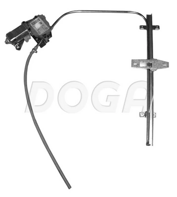 Mecanismo de elevalunas delantero izquierdo para Volkswagen LT 281-363, 21A, 21B, 21D, 21E