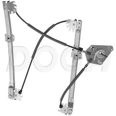 Precio del repuesto Mecanismo elevalunas delantero derecha Polo IV hatchback