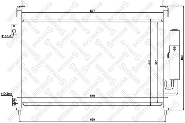Comprar Condensador aire acondicionado Honda Civic VIII FK, FN