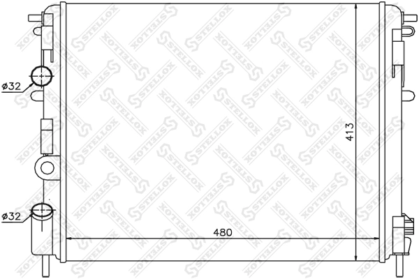 Água radiador Renault Clio SYMBOL sedán (LB0, LB1, LB2) (1998 - 2008) precio, desde 49,60 EUR