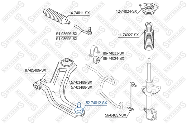 5274012SX Stellox