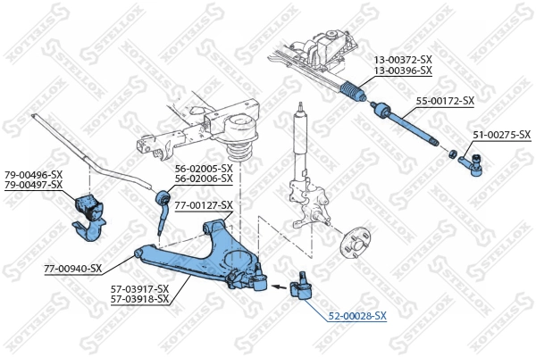  Rótula inferior de suspensión Ford Transit 4