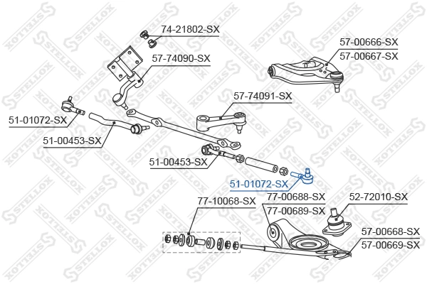 Rótula de barra de acoplamiento Hyundai Galloper SUV (JK) (1997 - 2003) precio, desde 11,93 EUR