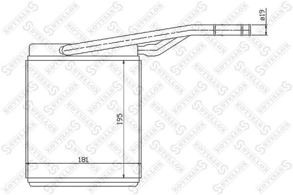 Comprar Radiador calefacción Ford Connect  TC7