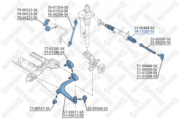 Guardapolvo de dirección Peugeot 405 I sedán (15B) (1987 - 1992) precio, desde 5,91 EUR