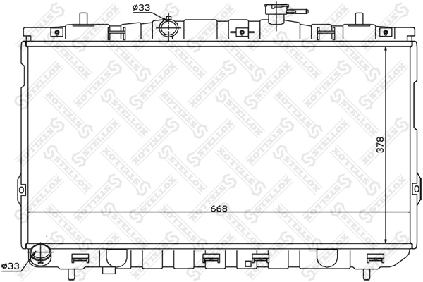 Água radiador Hyundai Elantra III desde 92,01 €