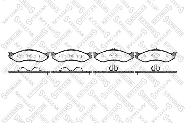  Pastillas de freno Jeep Grand Cherokee 1