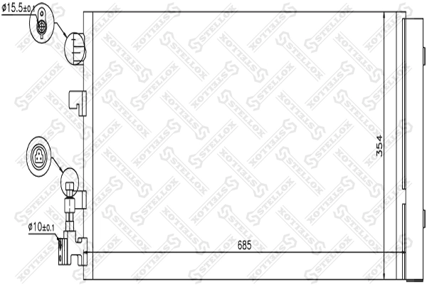 Comprar Condensador aire acondicionado Renault Scenic III JZ0, JZ1