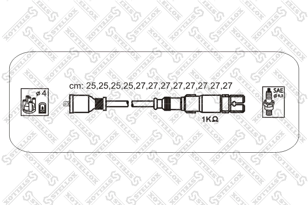 Juego de cables de bujias Mercedes C  desde 100,19 €