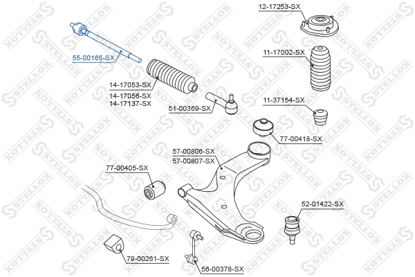 Comprar Barra de acoplamiento Forester III S12, SH