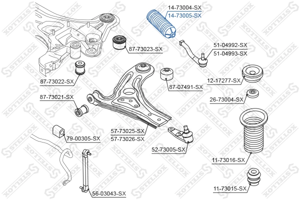  Fuelle dirección Chevrolet Aveo 2
