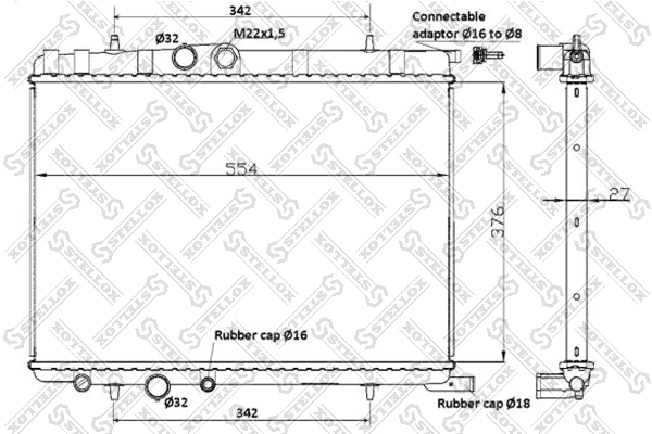Comprar Radiador Citroen Xsara  N1
