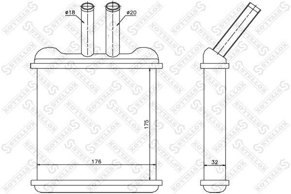 Comprar 96201949 Opel Radiador calefacción