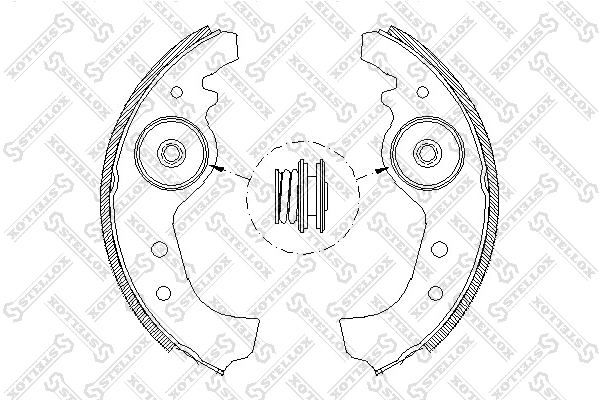 Zapatas de freno de tambor traseras VAG 46627513 precio, desde 24,92 EUR