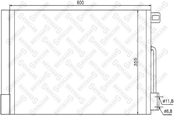 Comprar Condensador aire acondicionado Fiat Fiorino Qubo 225