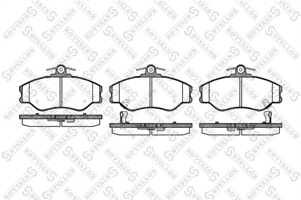 Pastillas freno delanteras Hyundai H100 furgoneta (P) (1993 - 2004) precio, desde 20,69 EUR