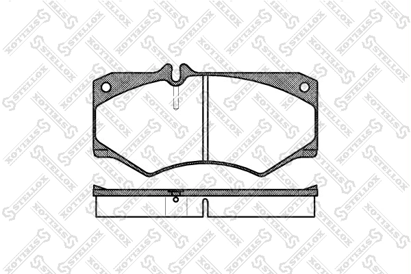 Pastillas de freno delanteras Bus 207-310 furgoneta (1982-1996) original desde 28,86 €