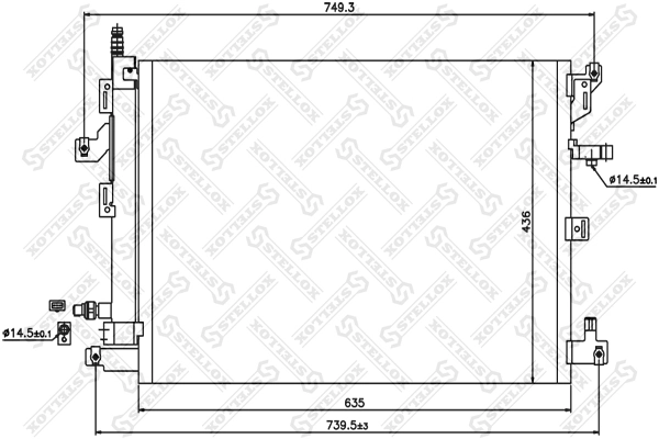 Aire acondicionado capacitor Volvo XC90 desde 101,54 €