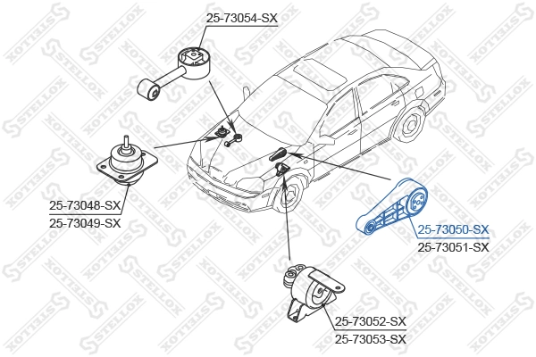 Soportes de motor trasero KAP 96852452 precio, desde 34,89 EUR