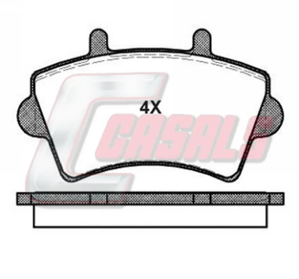 Pastillas de freno para Renault Master CD, HD, U0D