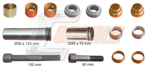 Kit de reparación de pinzas de freno 81508026021 MAN