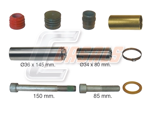 A0004216174 Mercedes Kit de reparación de frenos trasero