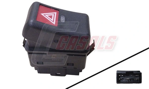 Boton de luz de emergencía para Volvo Trucks TRUCK FH12 