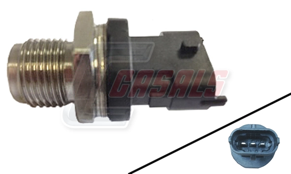 Precio del repuesto Sensor de la presión del combustible Master II plataforma a bordo