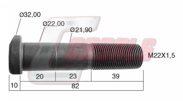 Comprar Tornillo de rueda MAN TGX a bajo precio
