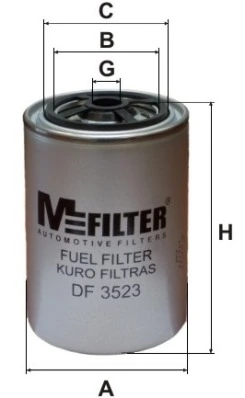 Filtro de combustible FF5470 Dongfeng