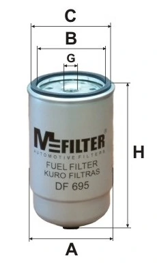 Filtro combustible Fendt F816200060020 precio, desde 6,36 EUR