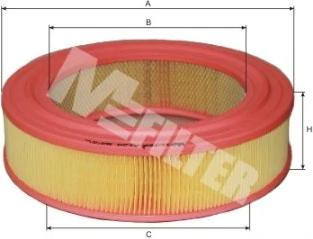 Filtro aire Mercedes Bus 207-310 