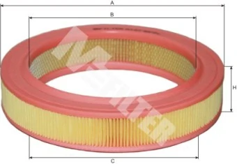 Comprar Filtro de aire Opel Vectra A 86, 87