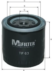 Filtro de aceite 800334 General Motors