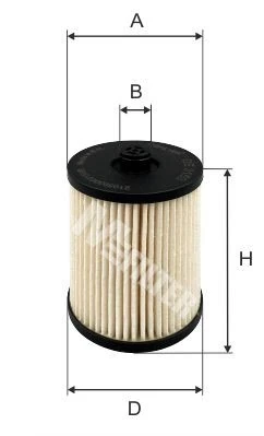  Filtro de combustible Volvo XC70 