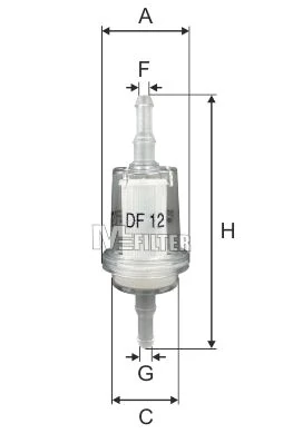 AL67975 John Deere Filtro de gasolina