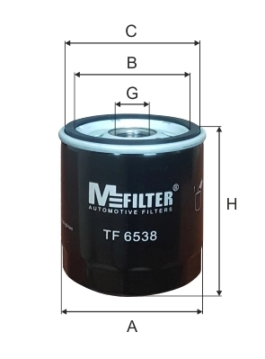 Filtro de aceite motor Mazda L56914302