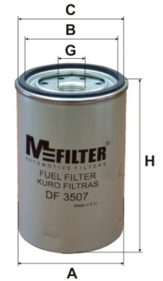 Filtro de combustible BS04017 Boss