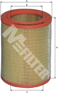 Filtro de aire de motor para Fiat Ducato I 280