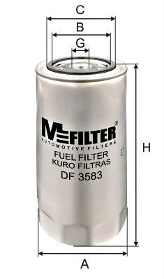 1402002 Foton Filtro de gasolina