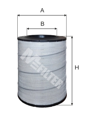 Filtro aire Knorr-bremse K117832N50
