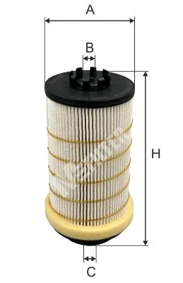 Filtro de gasoil DAF 1502940