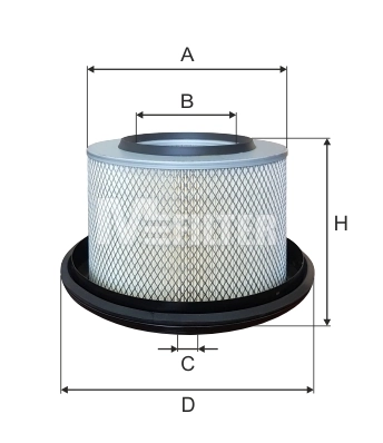 Filtro de aire A0010947304 Mercedes