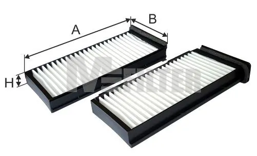 Filtro de cabina Mitsubishi L 200 III pick-up (K60, K70) (1996 - 2007) precio, desde 5,14 EUR